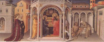Gentile da Fabriano The Presentation at the Temple (mk05) oil painting image